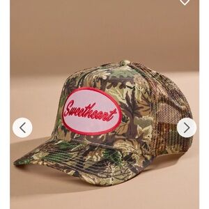 Camo Sweetheart Trucker Hat